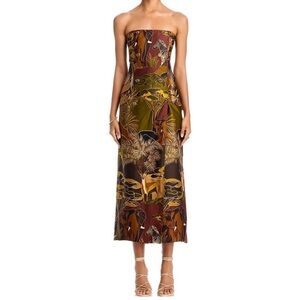 Farm Rio Savanna Dream Midi Dress